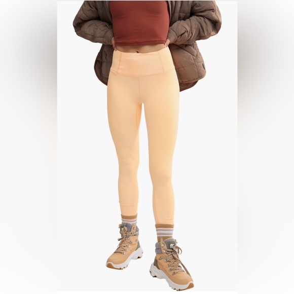 Free People X FP Movement Never Better 7/8 Length Leggings in Morning Sun NWT - Picture 3 of 5